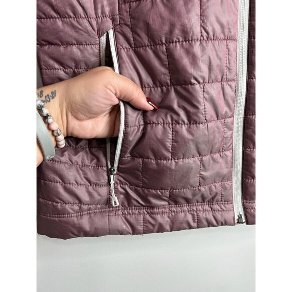 Patagonia Nano Puff Jacket Womens Medium Iridescent Purple Pink Thermal Outdoor - Picture 4 of 10